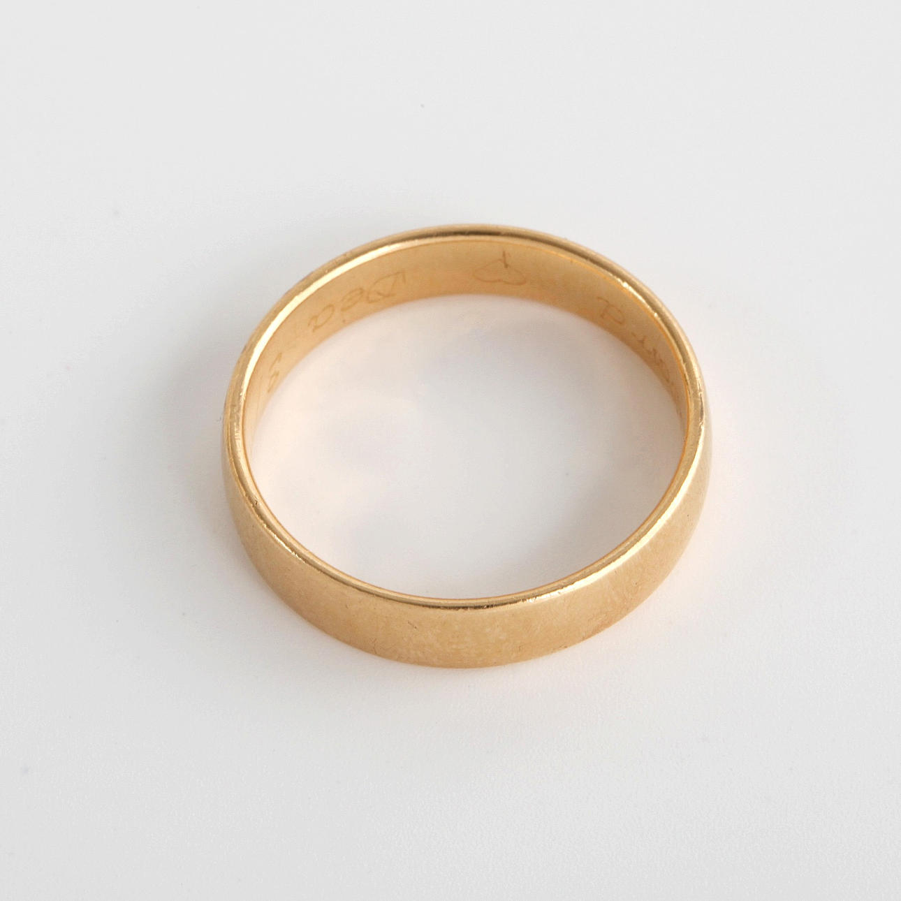 GLATTER RING, 18 K Gold, Bror Schalin, 1992.
