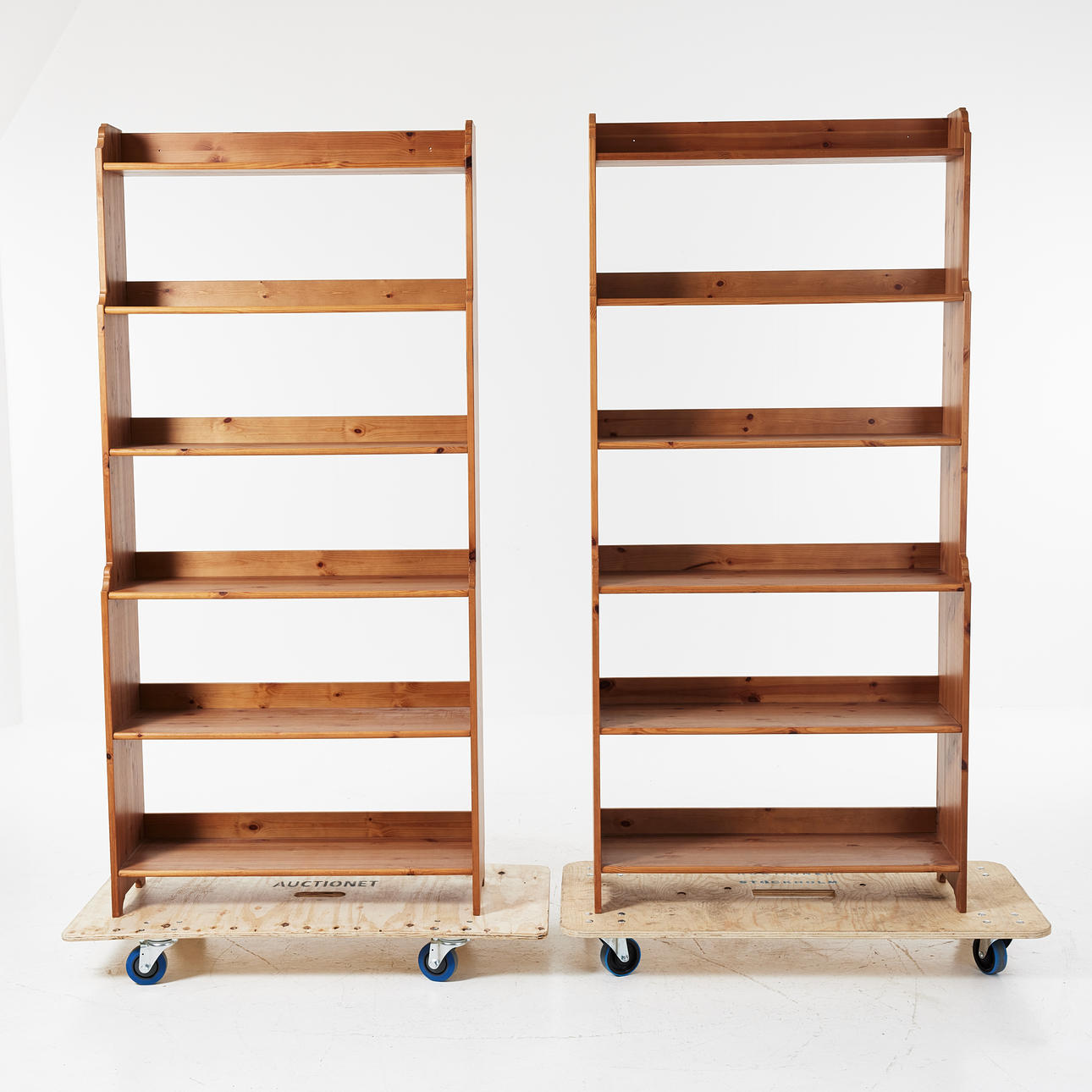 BOOKSHELVES, 1 pair, “Leksvik”, IKEA.