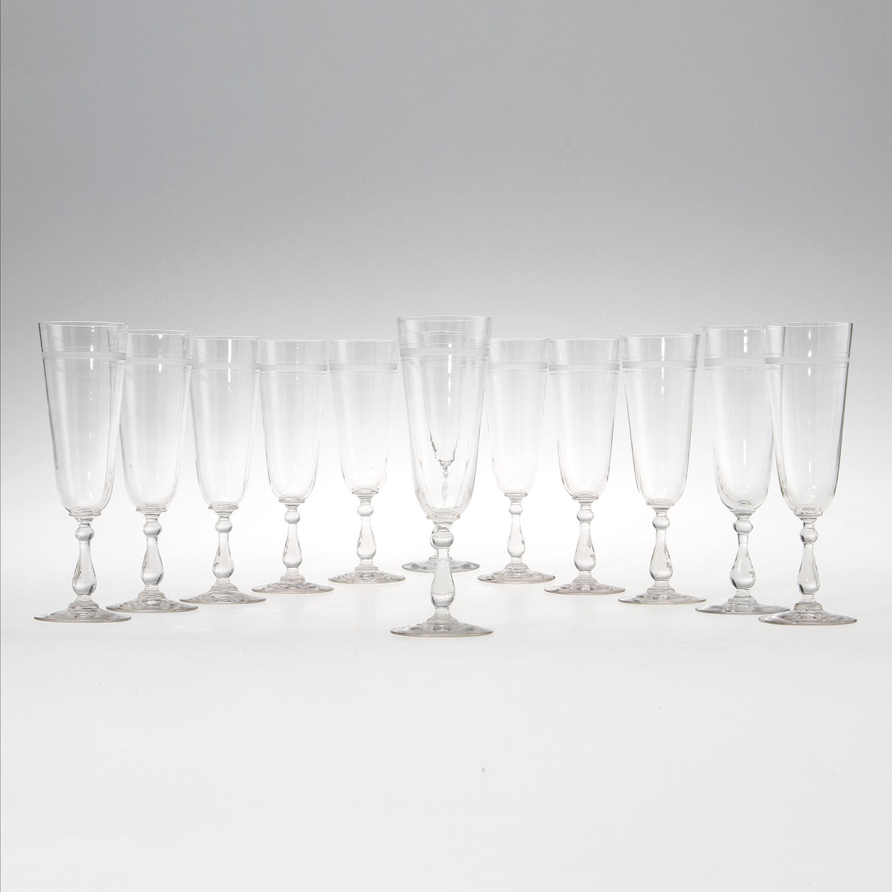 CHAMPAGNESTRUTAR, 12 st, "Rydberg", 1800/1900-tal.