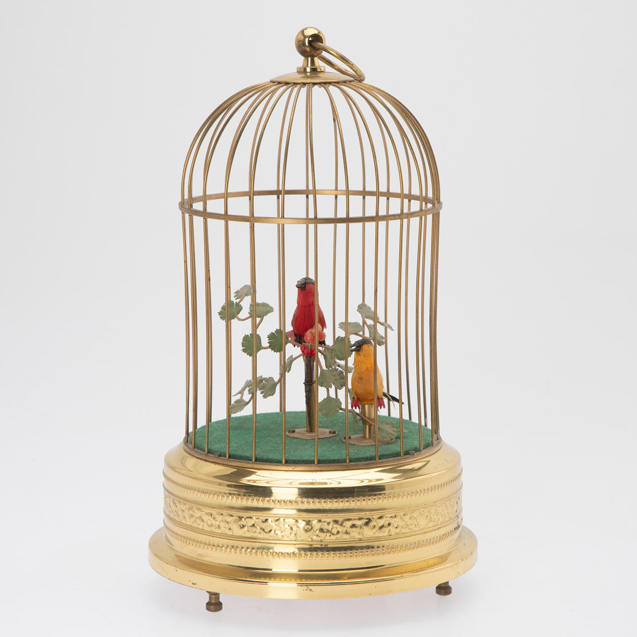 WOHL KARL GRIESBAUM. Singbird automaton, Germany, 20. Jh.