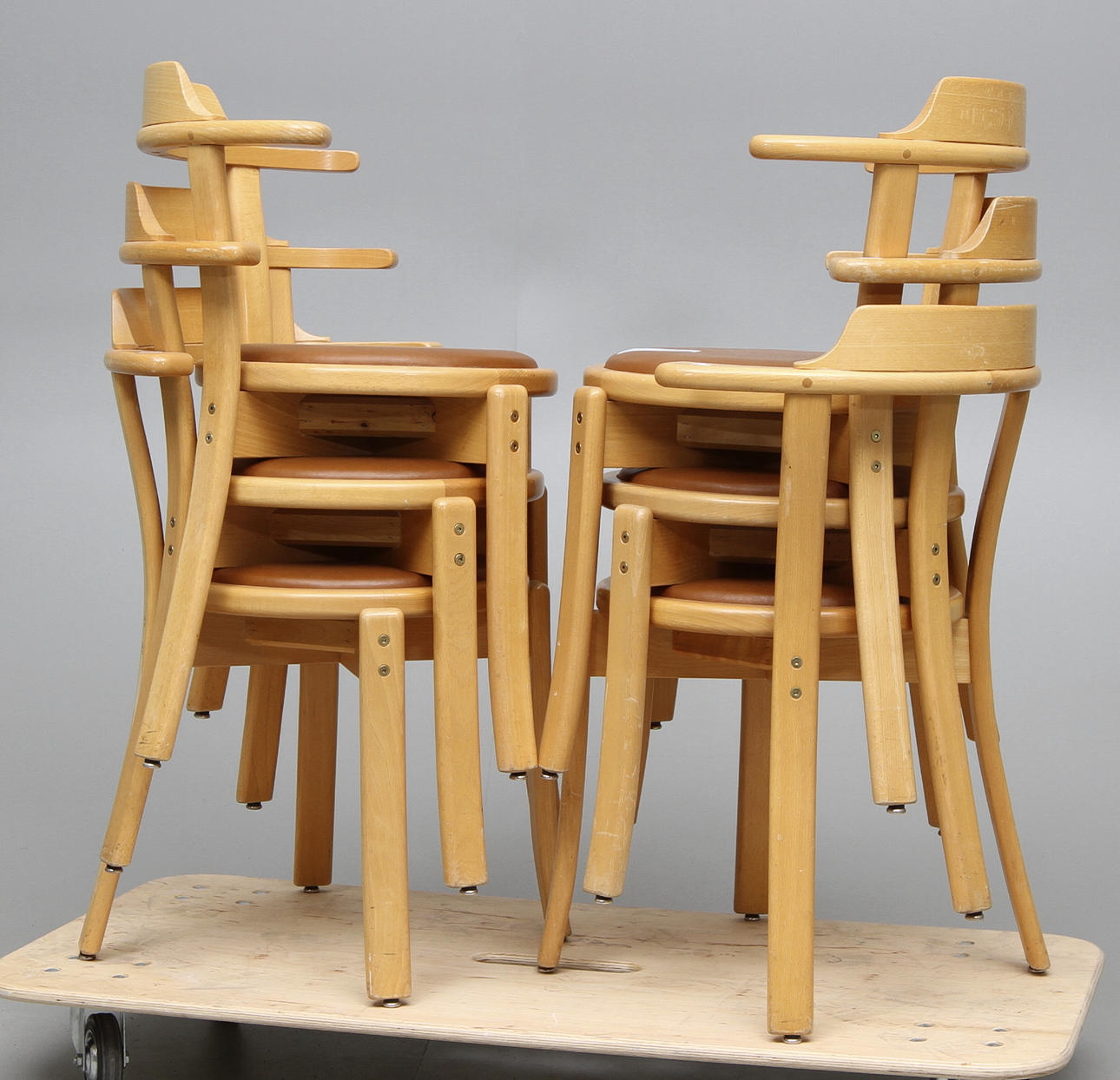 STOLAR, 6 st, stapelbara. 1900 talets slut.