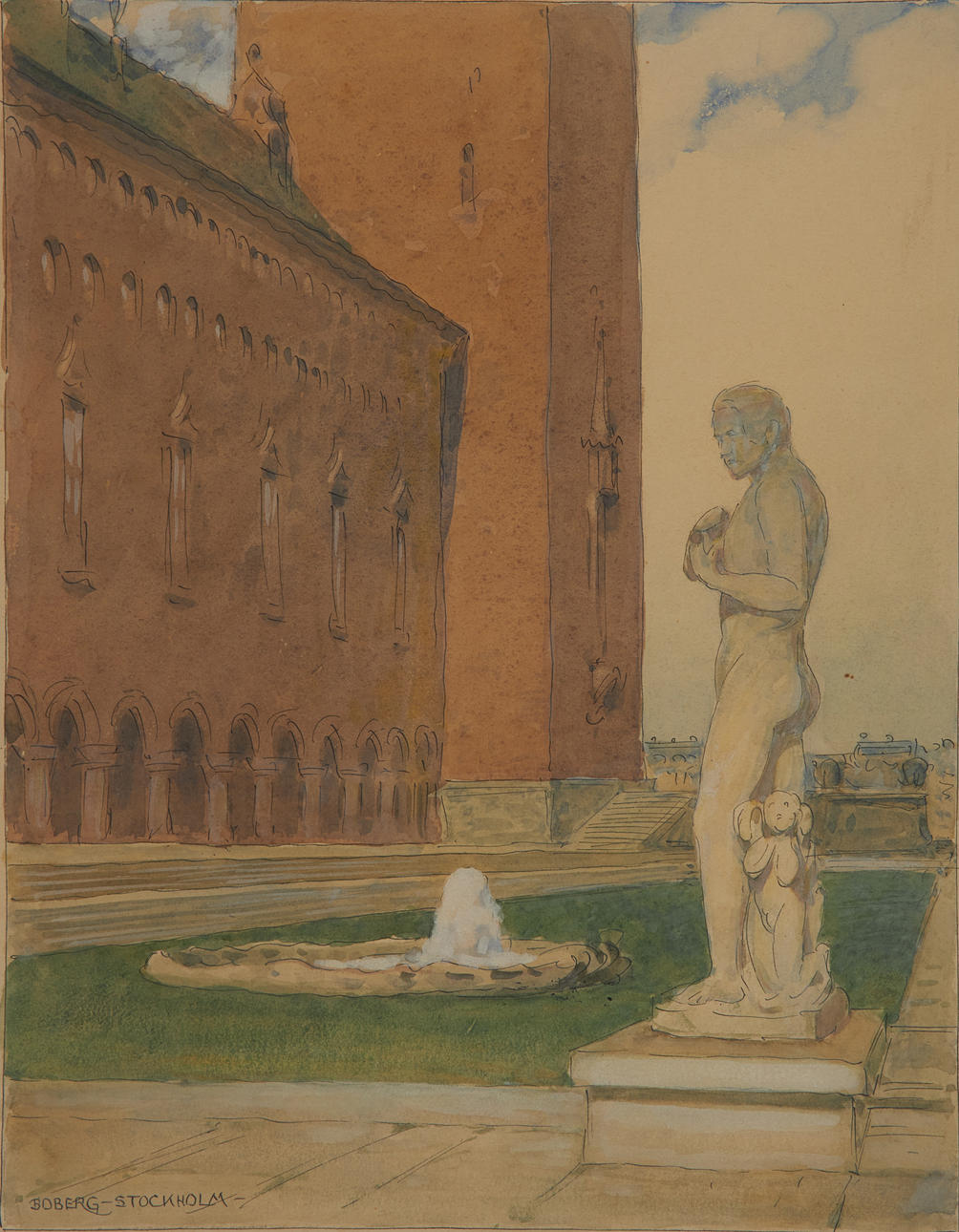 FERDINAND BOBERG. Stockholms stadshus.