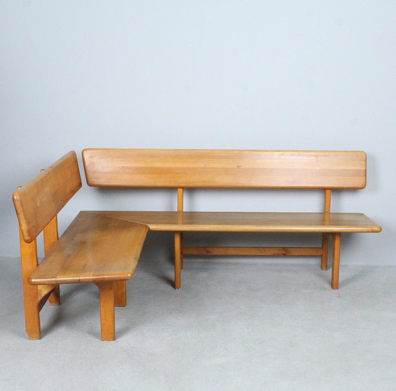 TEAM 7. Bench/corner bench, Austria, 1980s.