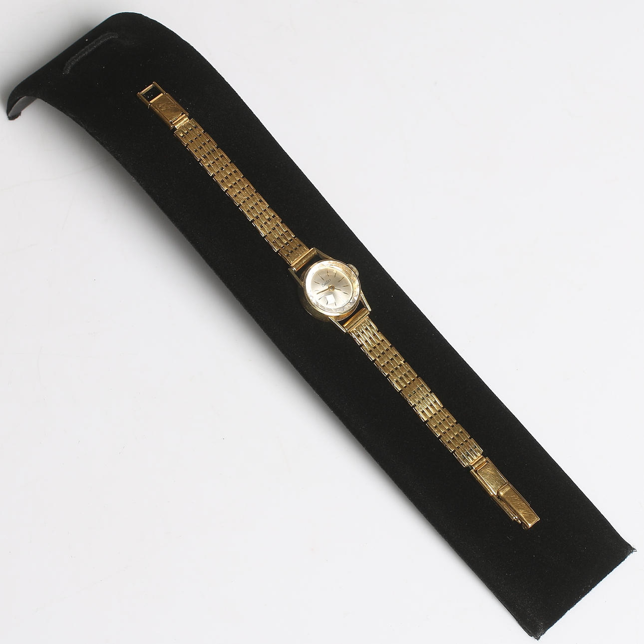 ARMBANDSUR, dam, 18k guld, armlänk doublé, "Credas". 1900-tal.