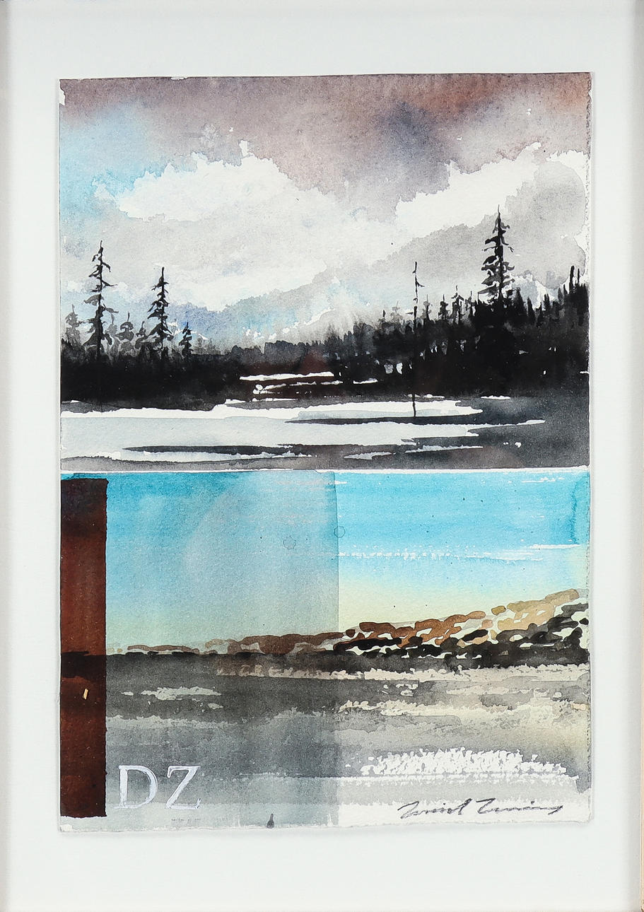 DANIEL ZAUSNIG. Marsh landscapes and seascapes.