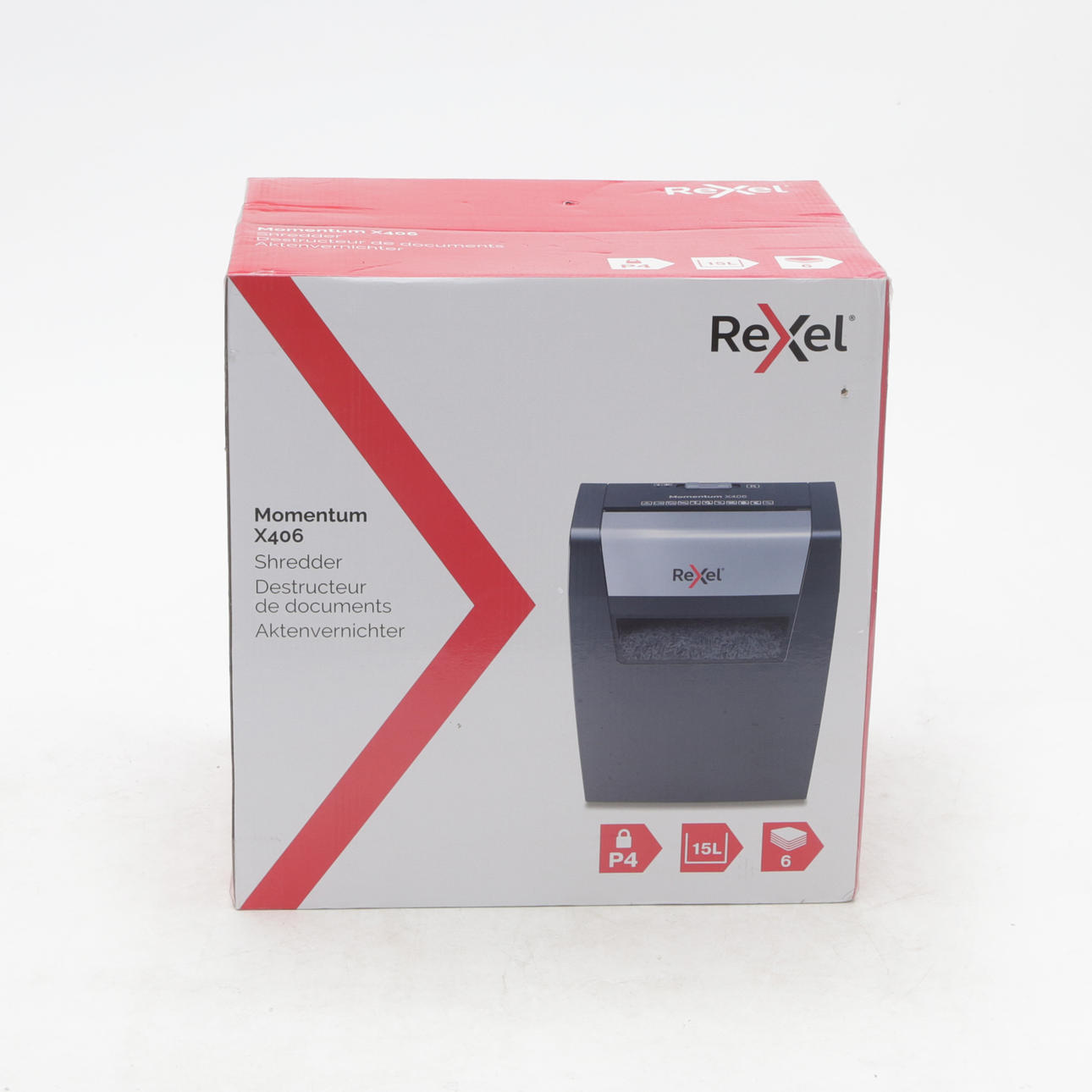 PAPER SHREDDER, Rexel, in original box.