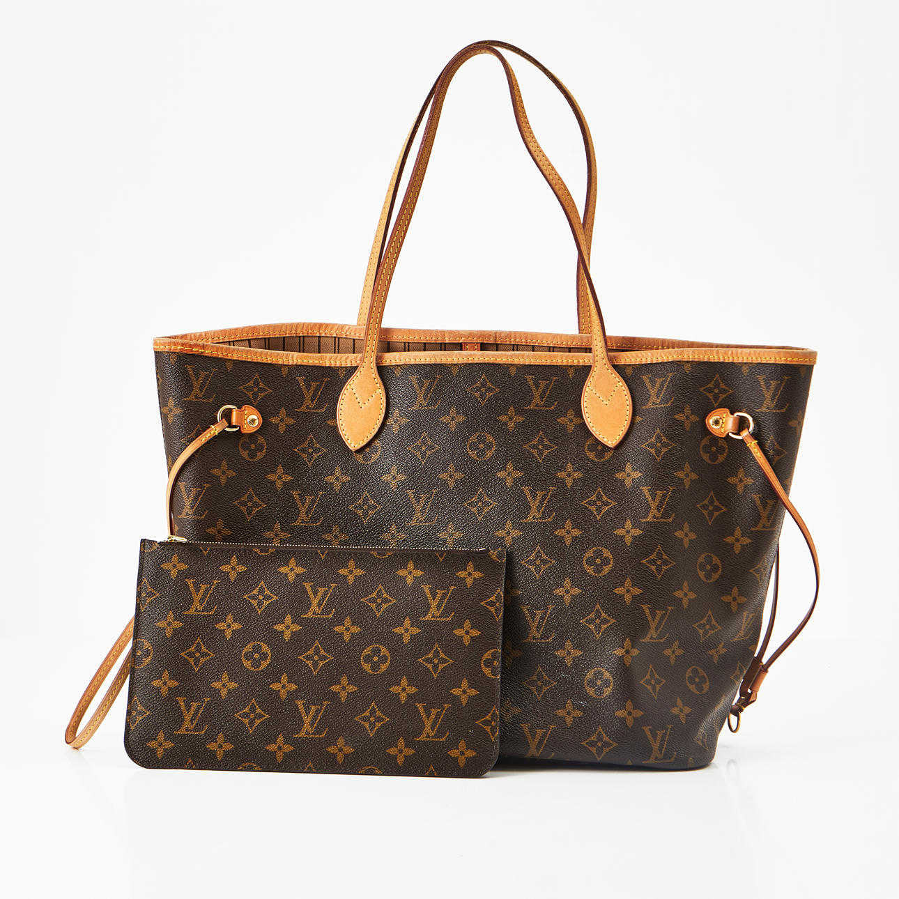 LOUIS VUITTON, håndtaske, „Neverfull MM“, 2014.