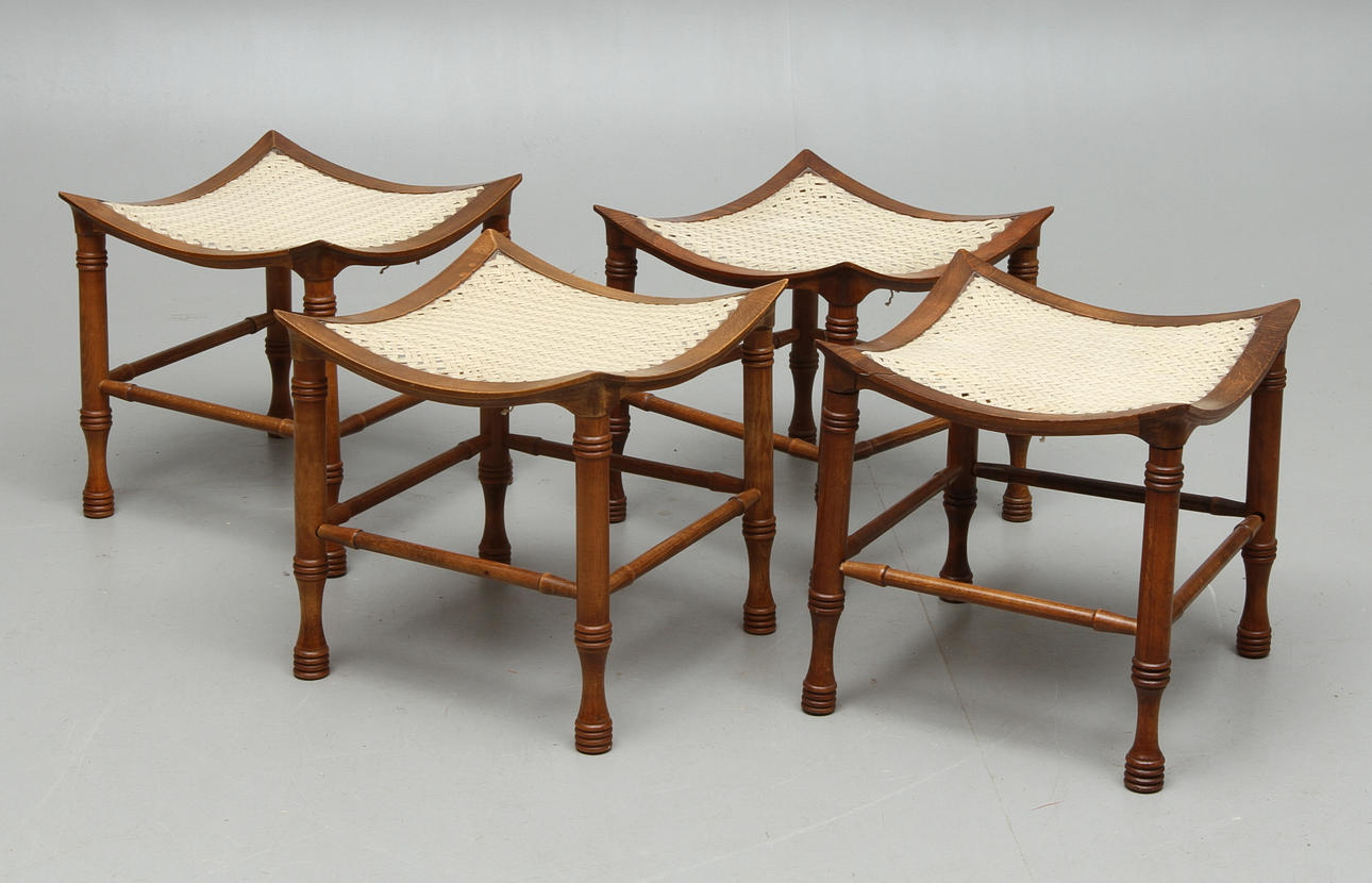 PALLAR, 4 st, kolonial stil, 1900-tal.