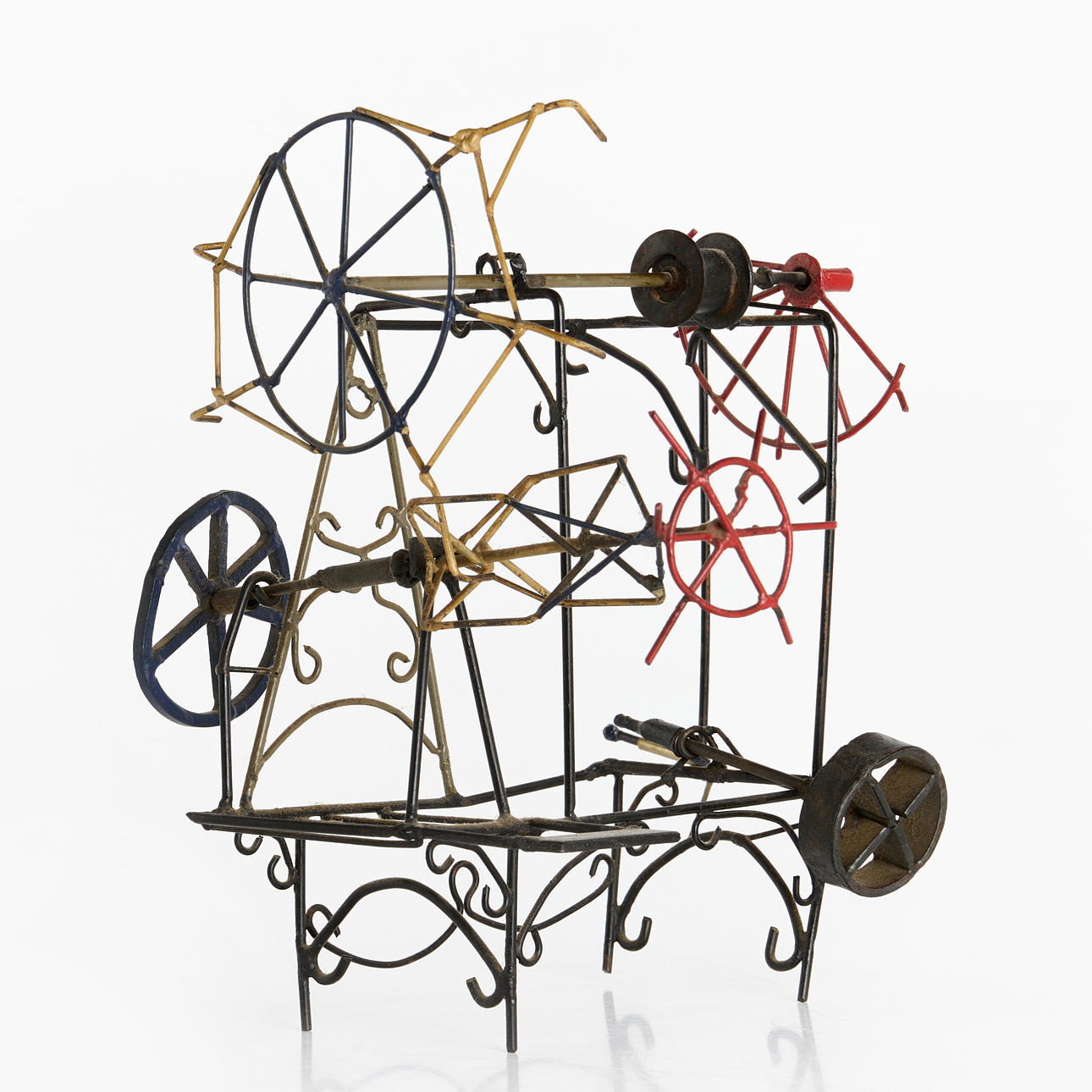 UNKNOWN ARTIST, sculpture, metal.