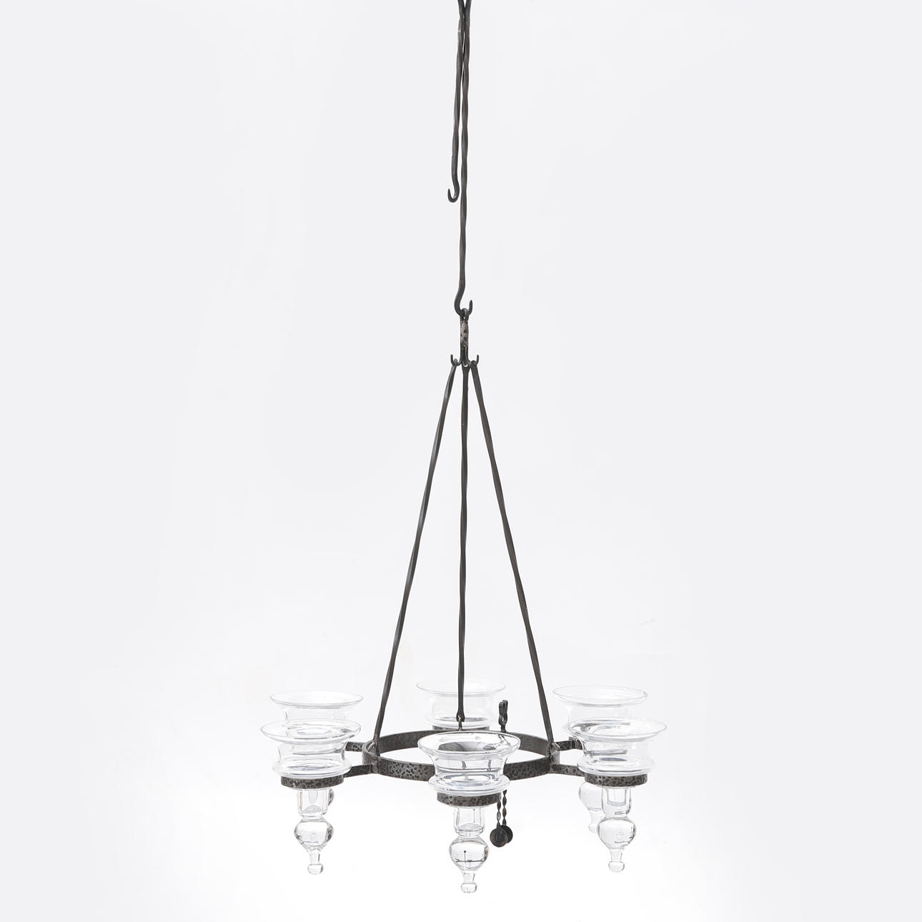 BERTIL VALLIEN. LOFTLYSEKRONE, „Rondo“, af Boda Smide.