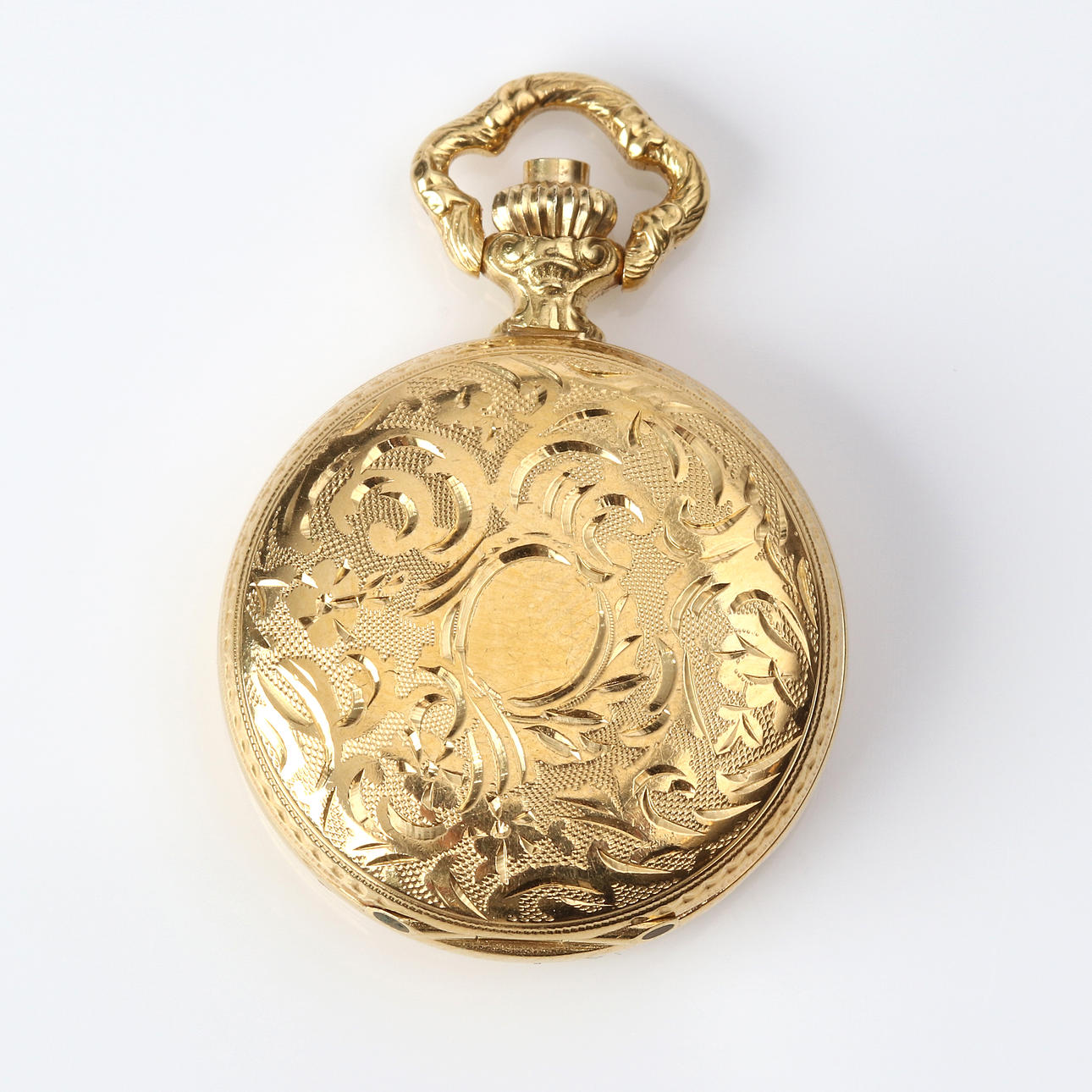 NILAX, DAMFICKUR. 18k guld, totalvikt ca 15,2 gram.