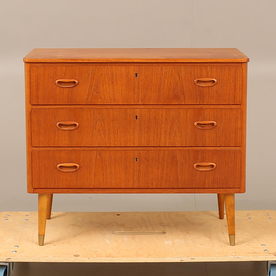 Kommode, teaktræ, 1950'er/60'ere.