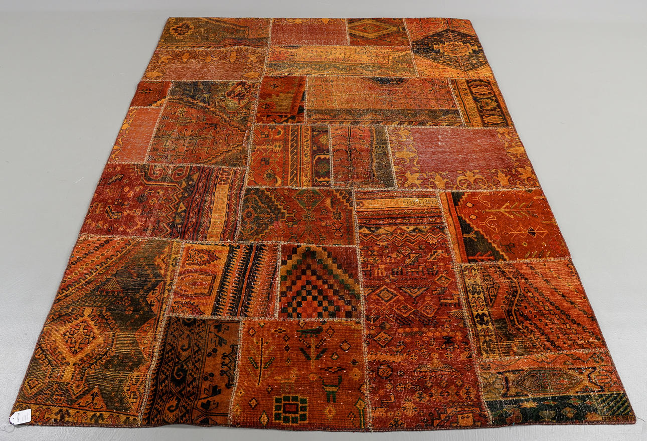 TÆPPE Patchwork, orientalsk, 295x202 cm.