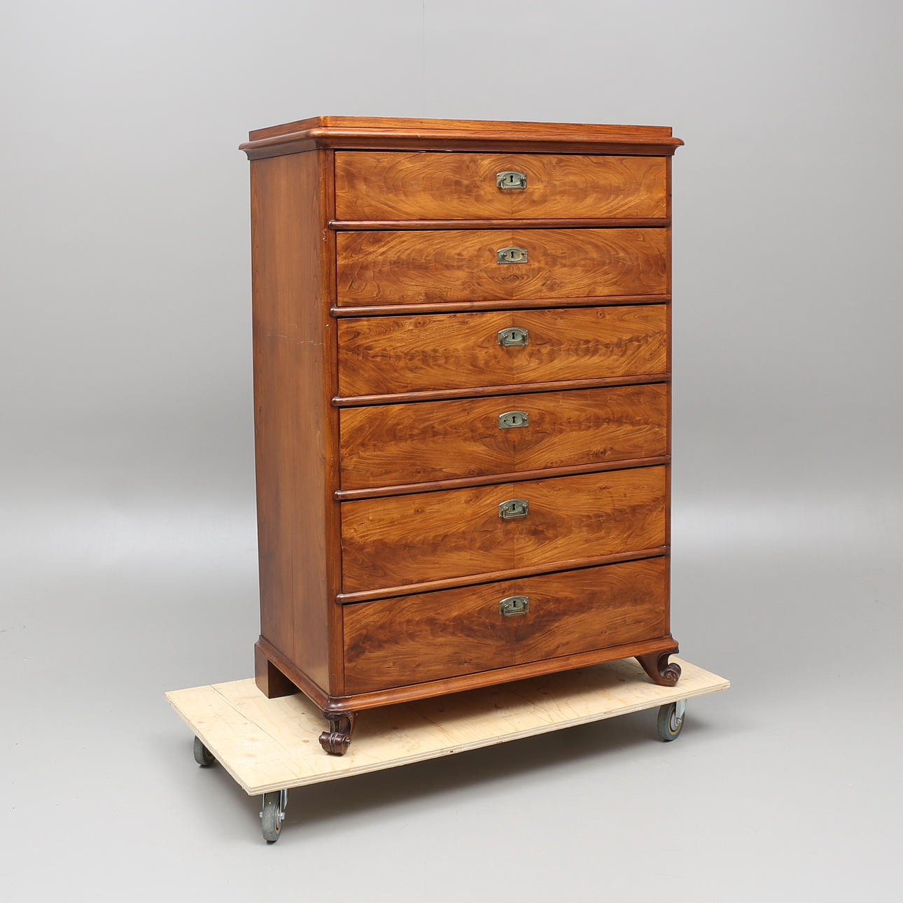 BYRÅ, 6-lådig, 1800-tal.