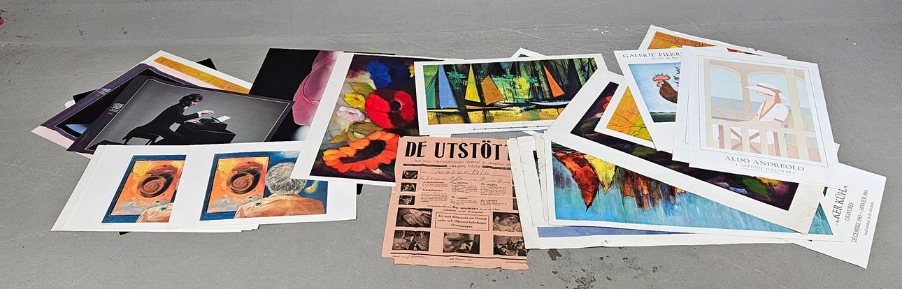 PARTI TRYK OG GRAFISKE ARK, moderne kunstnere.