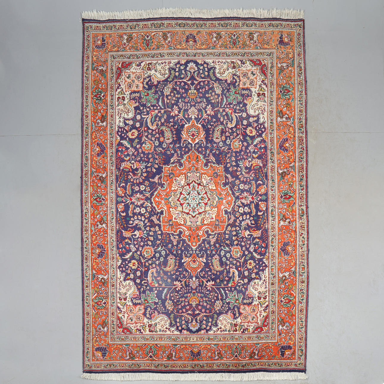CARPET, oriental, Keshan, 200 x 302 cm.