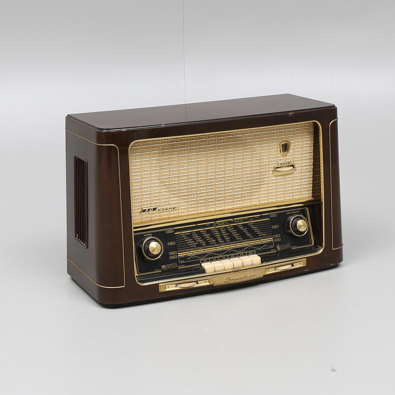RADIO, "Klang", Grundig, 1954/55.