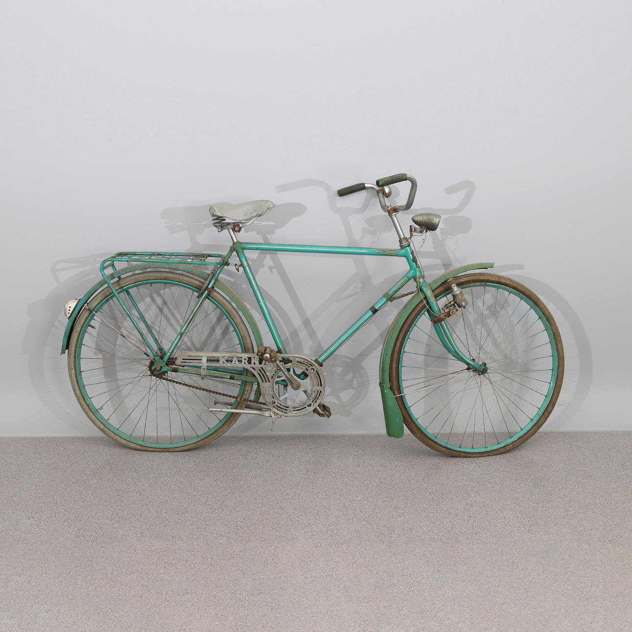 CORE, CYCLE. Painted metal. Helsingborg, mid 20th century.