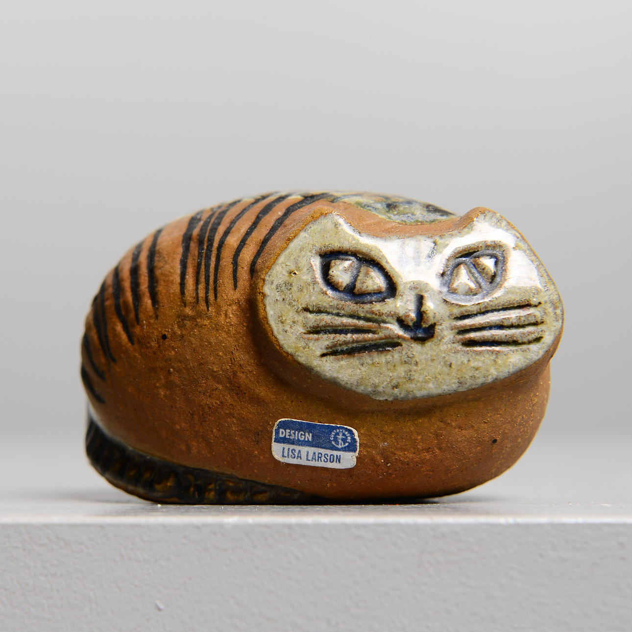 LISA LARSON. Cat from the series Lilla Zoo, Gustavsberg, 1956-78