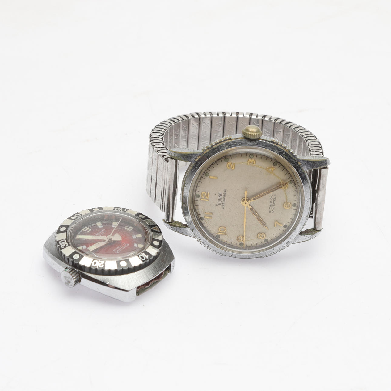 ARMBANDSUR, 2 st, stål, Siduna/Sicura.