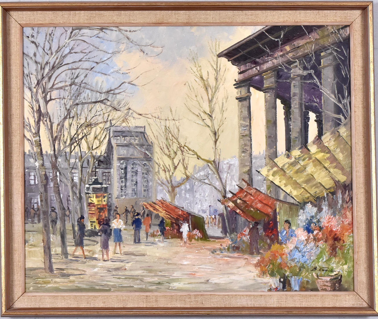 OIDENTIFIERAD KONSTNÄR. Oil on canvas.