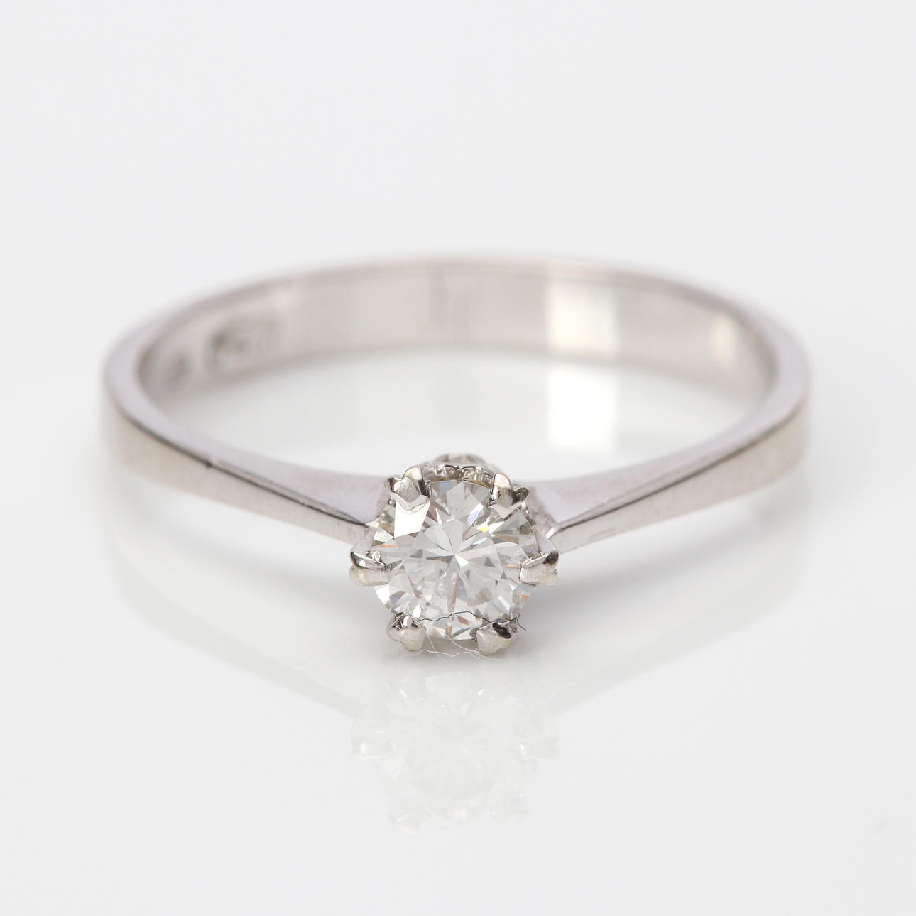 DIAMANTRING 18K, ca. 0,35 ct.