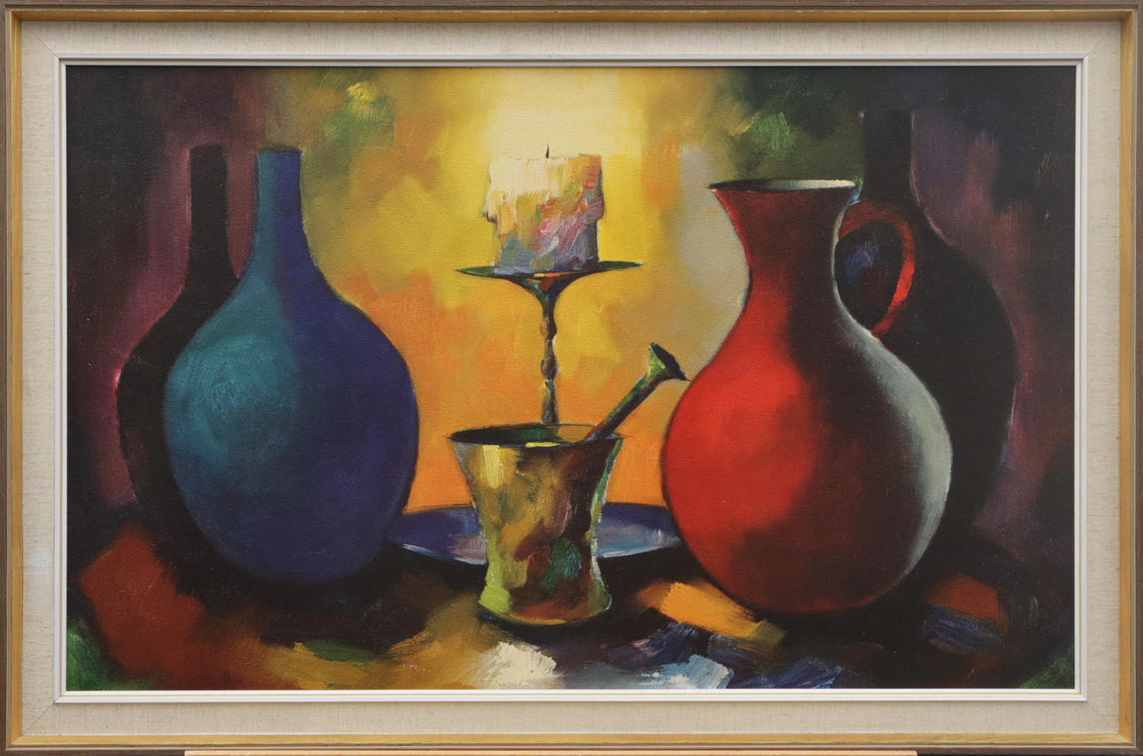 PRINT, on canvas, still life.