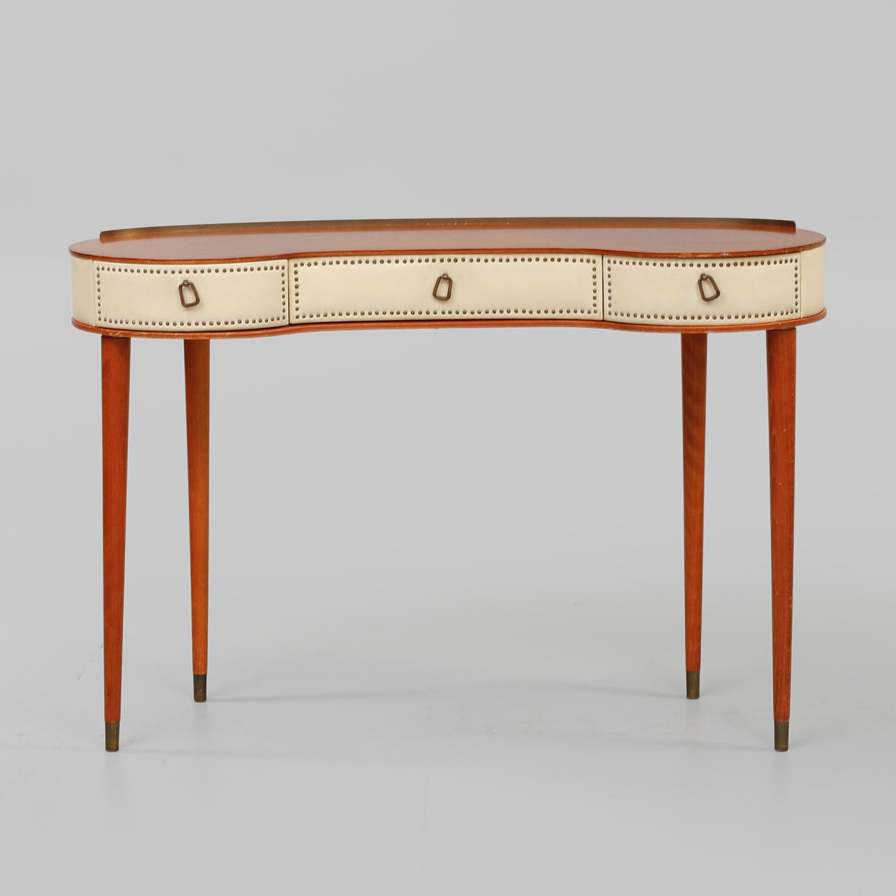 DRESSING TABLE and HEADBOARD, Halvdan Pettersson Möbelfabrik, 1950s.