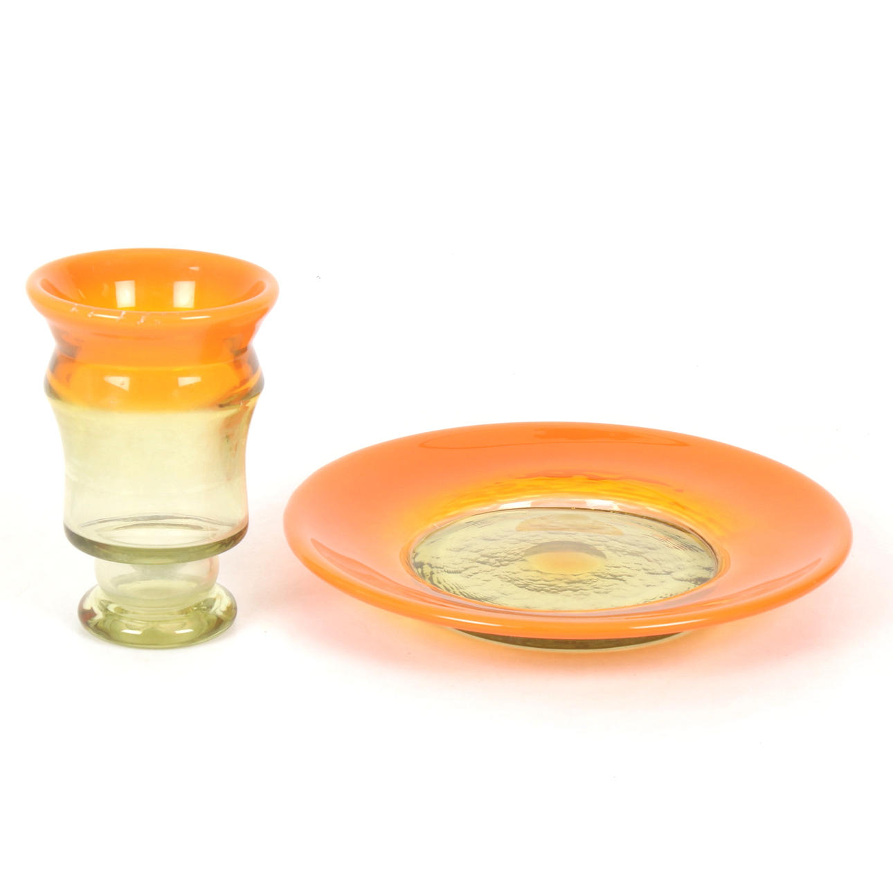 EVA ENGLUND. Vase, skål, glas, Pukeberg.