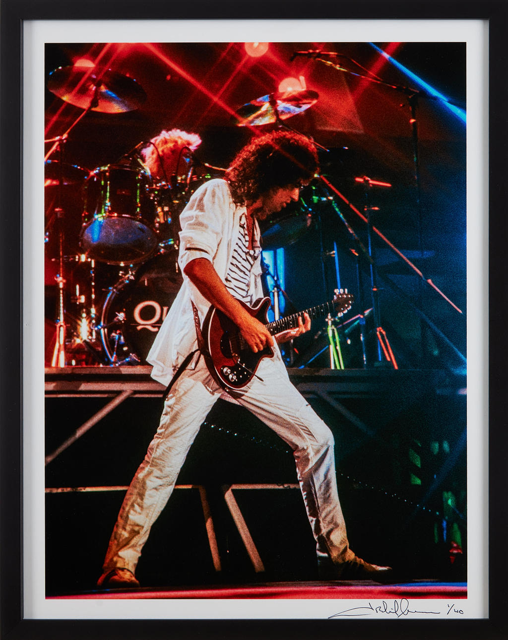 TORLEIF SVENSSON. Queen the magic tour - Brian.