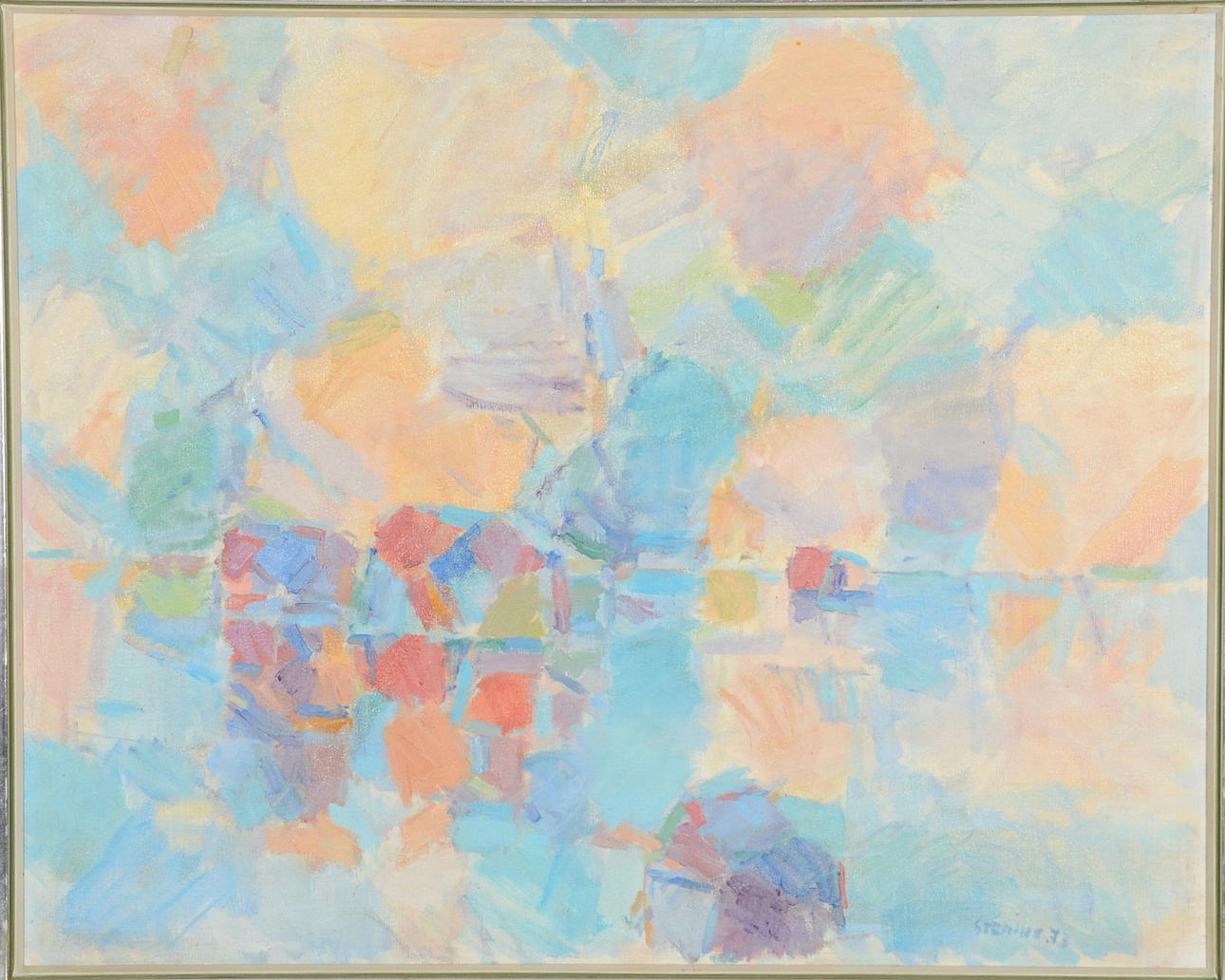 PER STENIUS. Olja på duk.