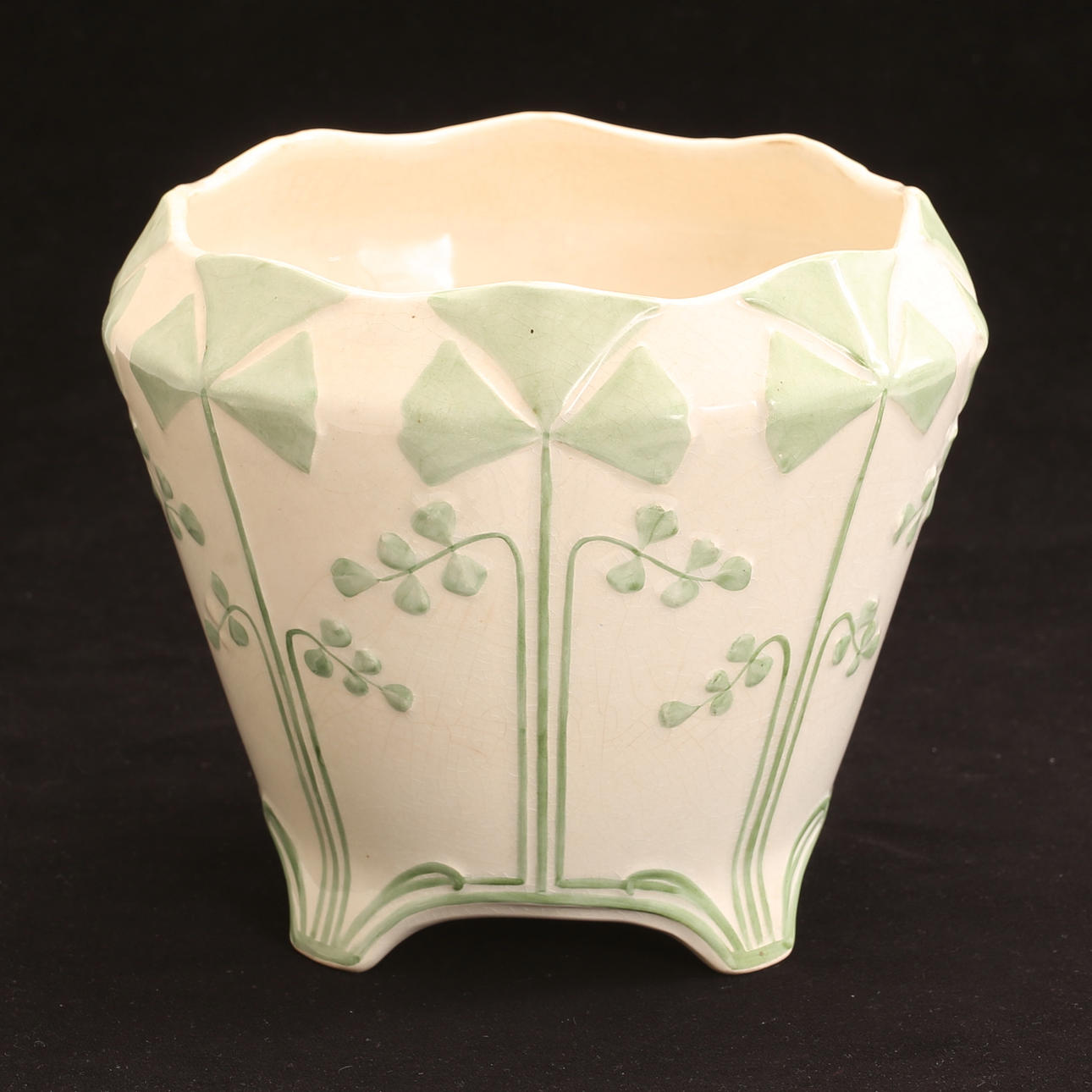 YTTERFODER, flintgods, jugend, Rörstrand, tidigt 1900-tal.