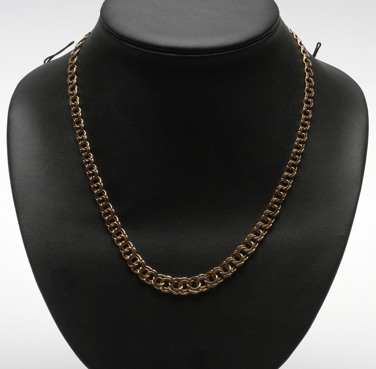 HALSBAND, "Bismarck", guld, 18k, vikt ca. 28,3 gram.