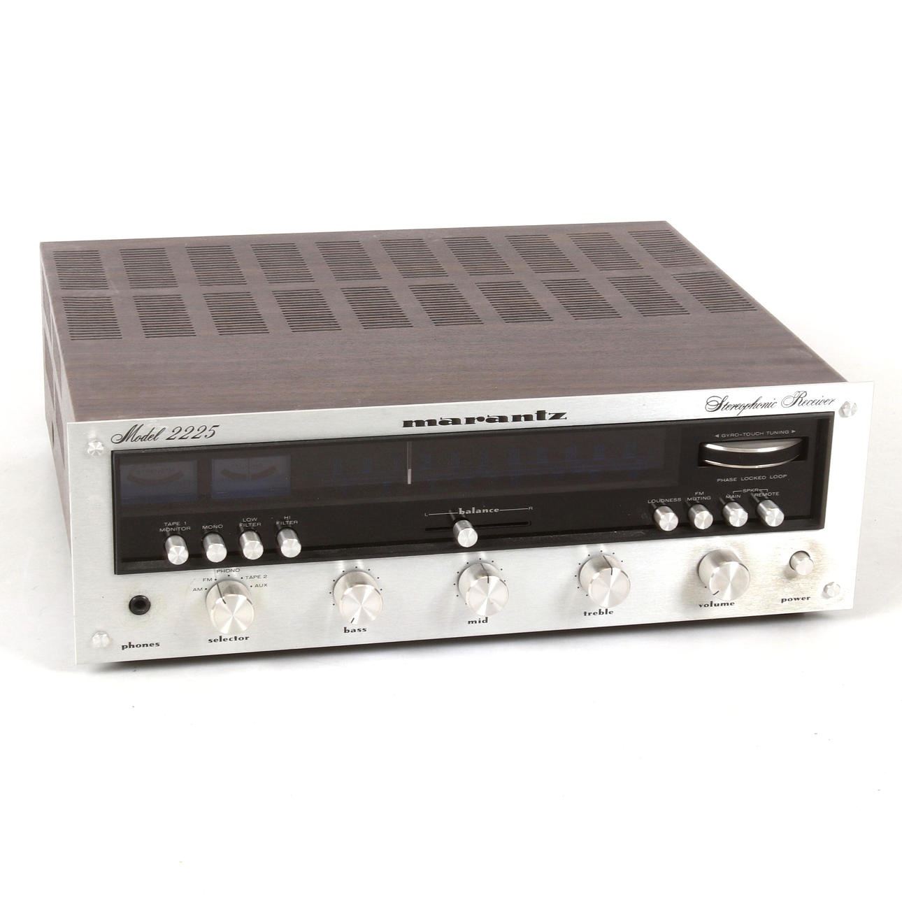 Forstærker, Marantz Receiver, Model 2225, 1970'erne.