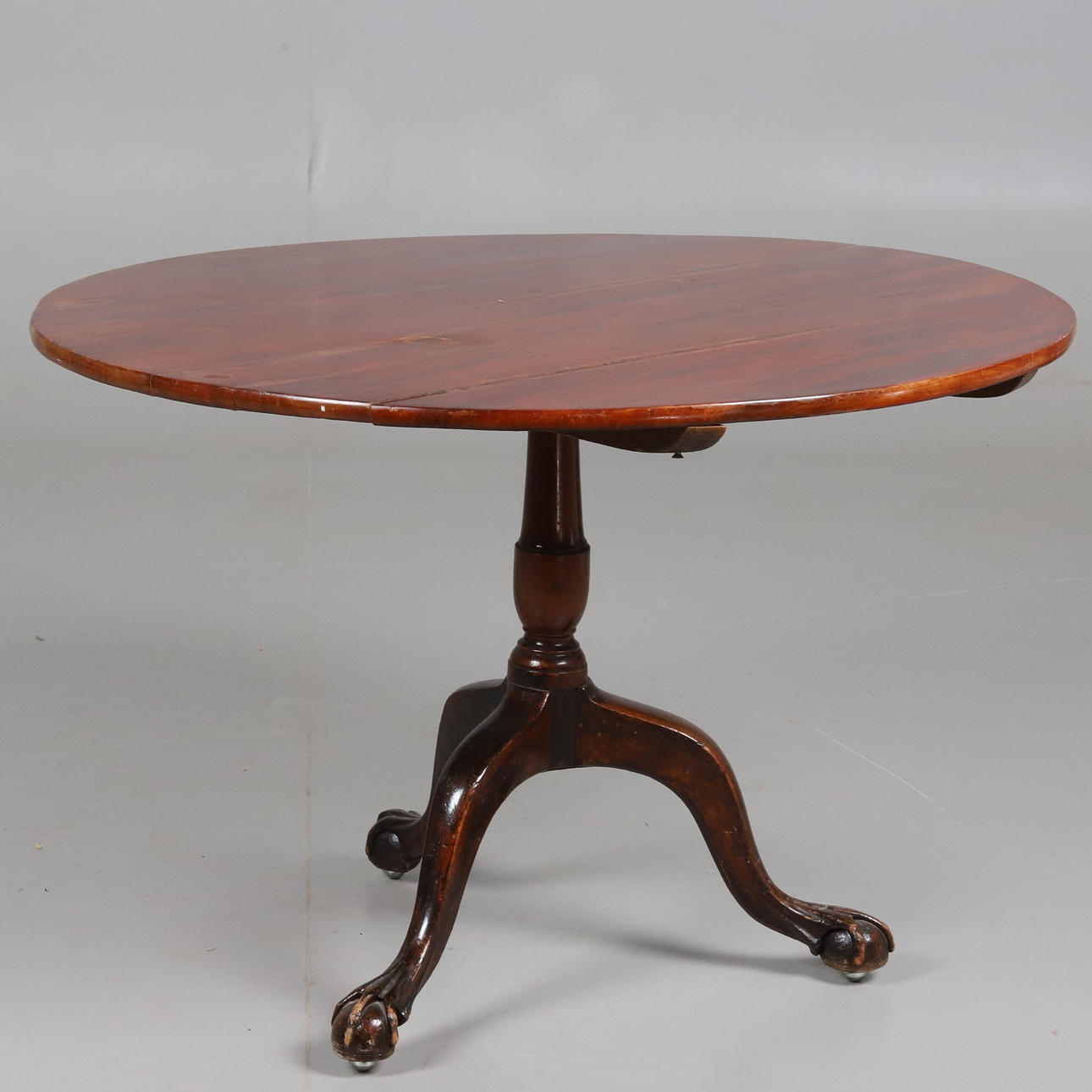 A GREGORIAN FOLDING TABLE, ENGLAND 19TH CENTURY.