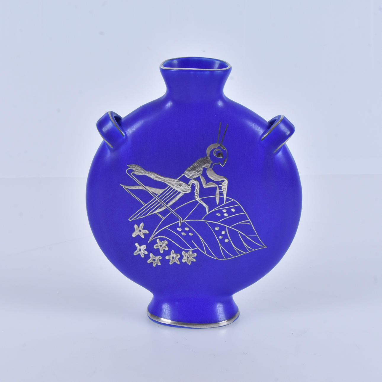 ARTHUR PERCY. Vase, glazed stoneware, “Silva”, Gefle.