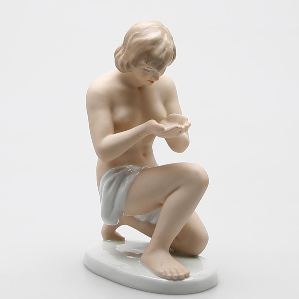 FIGURIN, porslin, Wallendorf, Tyskland 1900-tal.