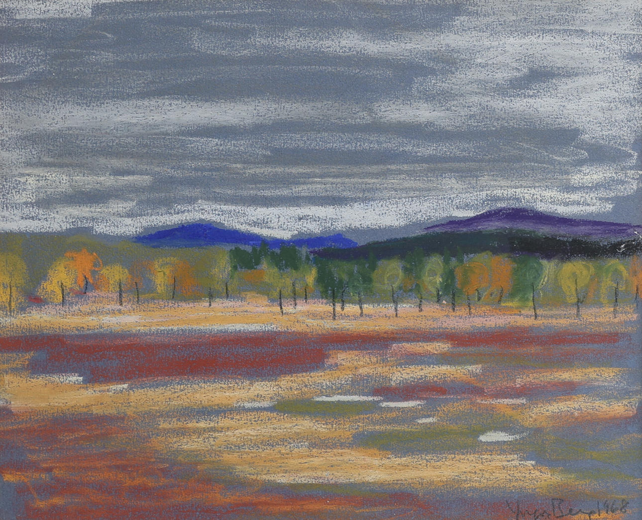 YNGVE T BERG. LANDSCHAFT.