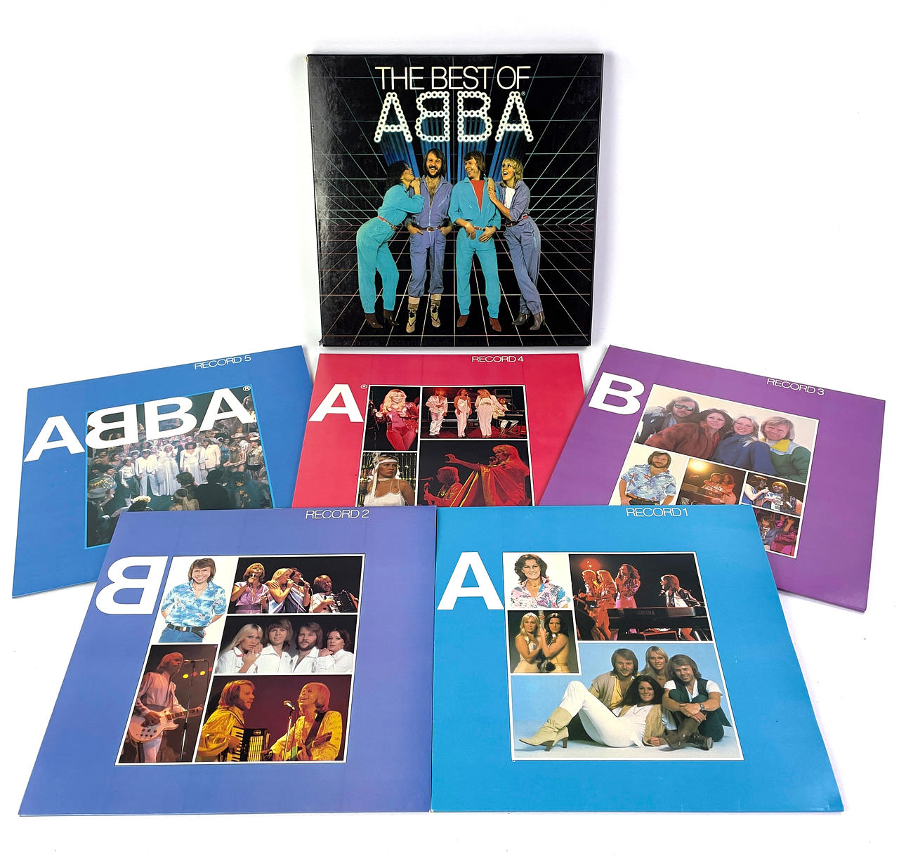 COLLECTION BOX, Das Beste von ABBA. 5 LPs, 1972-1981.