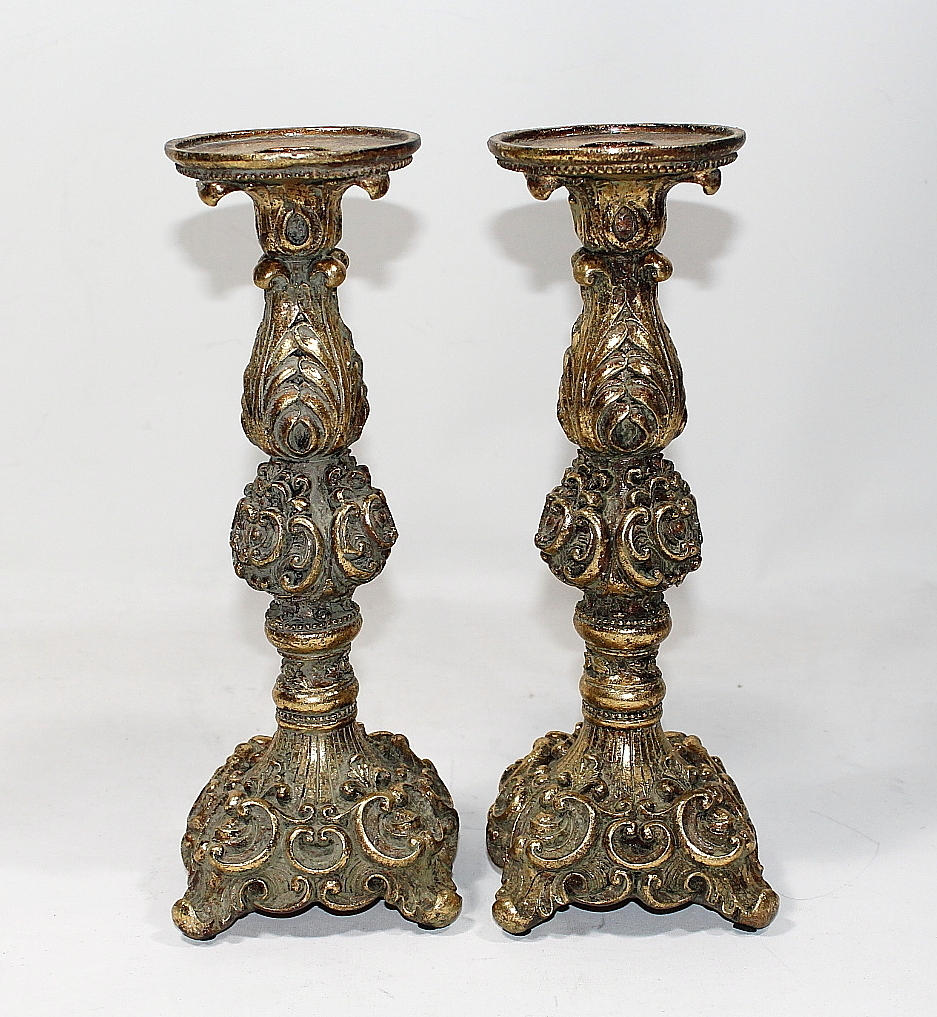 LJUSSTAKAR, paret, trä.