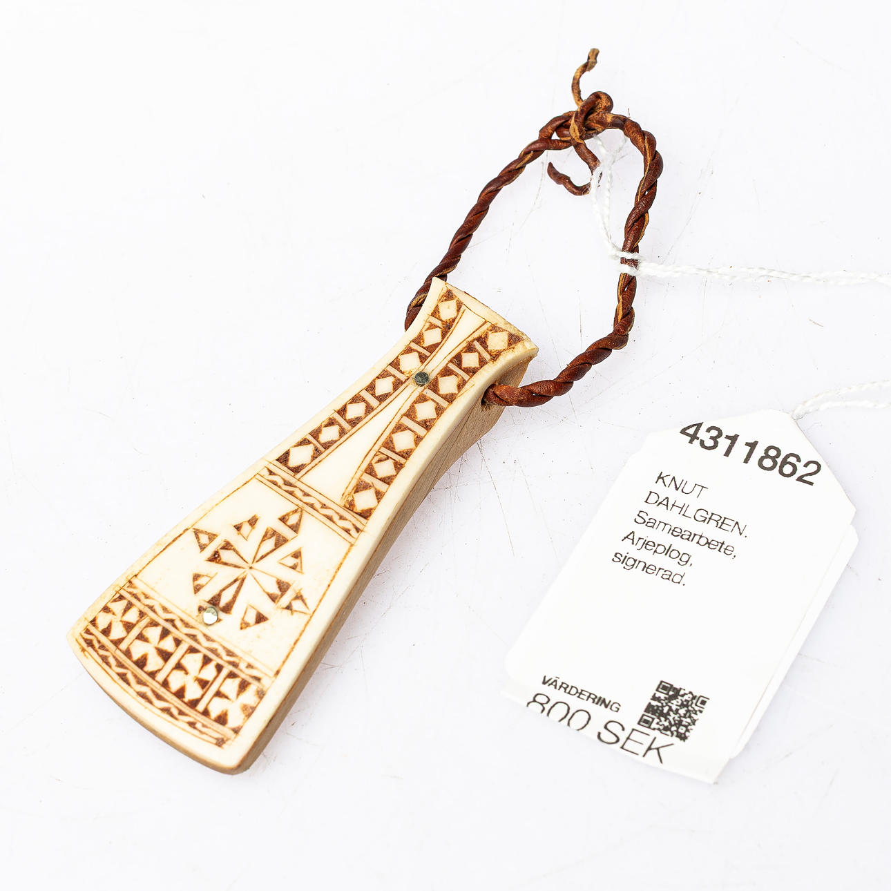 KNUT DAHLGREN. Samearbete, Arjeplog, signed.