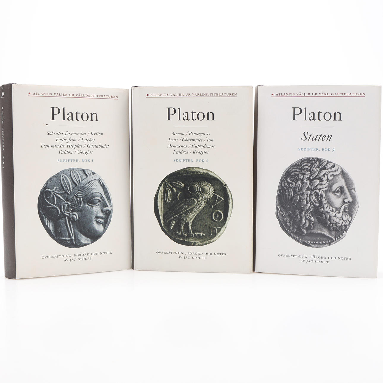 PHILOSOPHY. THE WRITINGS OF PLATO IN SIX VOLUMES - 2000-2009 - ATLANTIS SELECTS FROM WORLD LITERATURE.