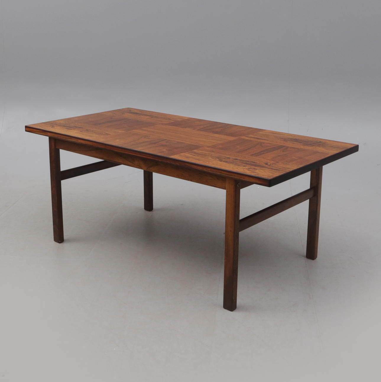 A coffee table, possibly jacaranda, c. 1960.