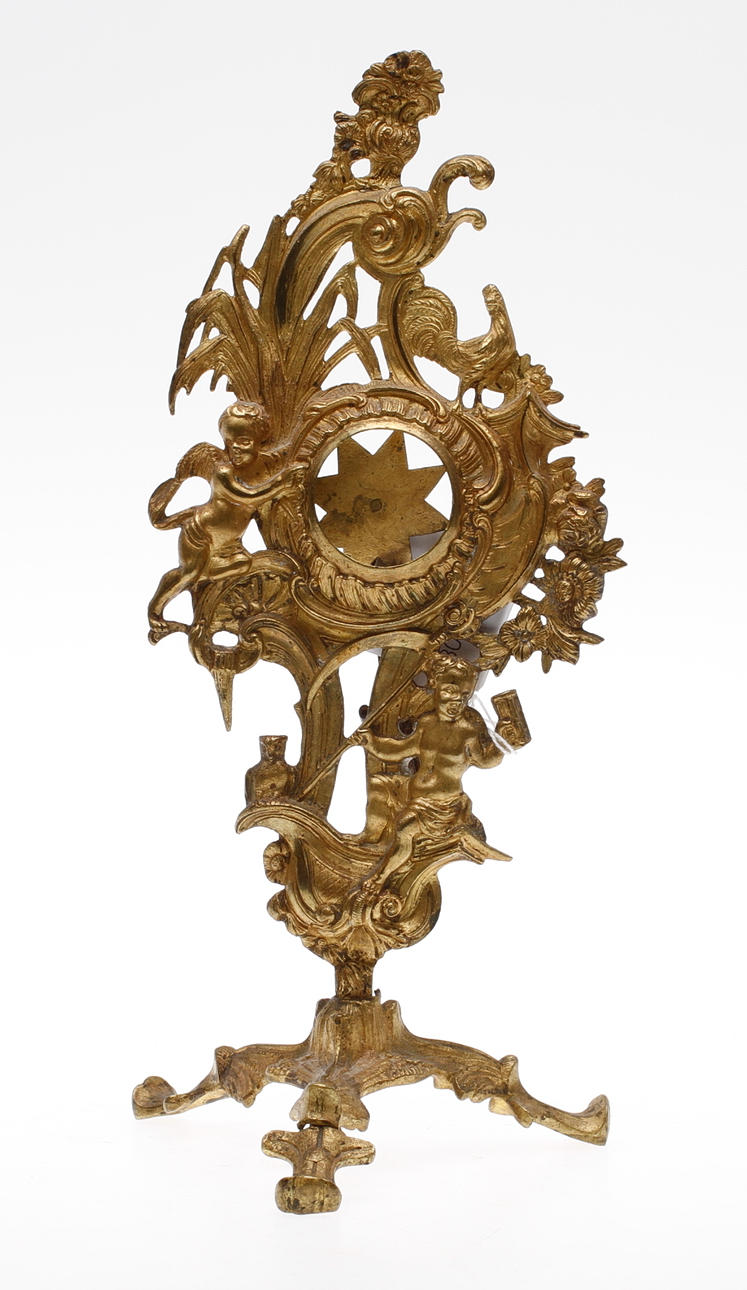 FICKURSTÄLL, förgylld metall, nyrokoko, sent 1800-tal.