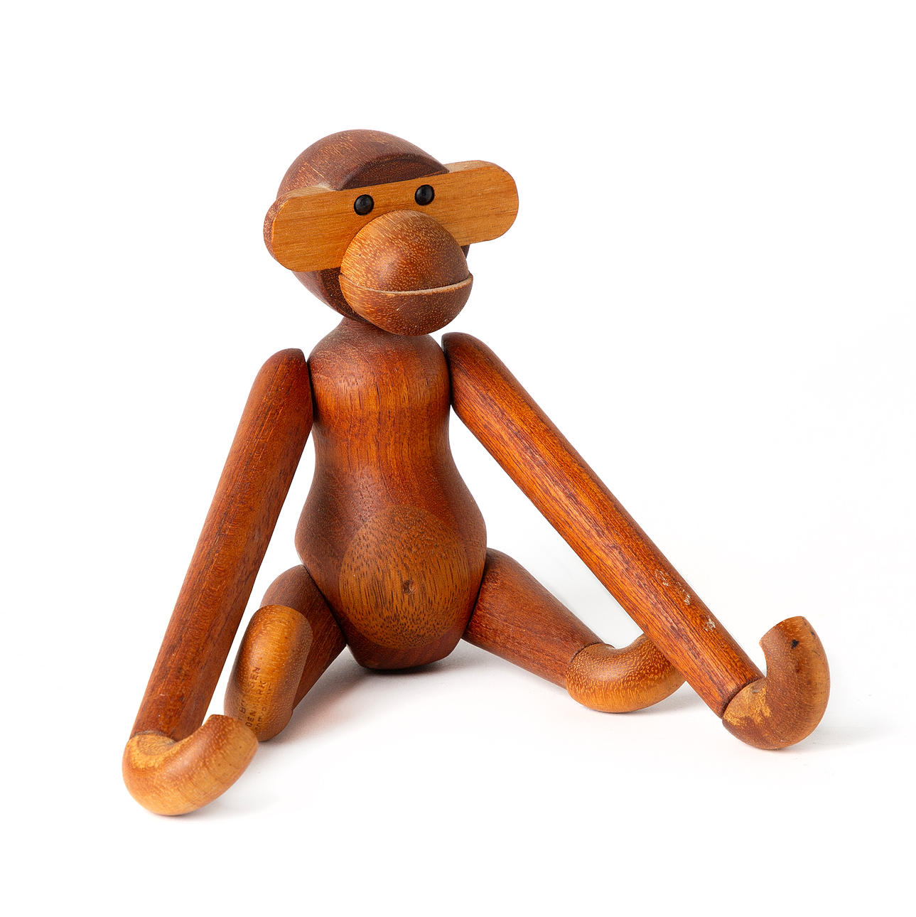 KAY BOYSEN. Wooden figure, monkey.