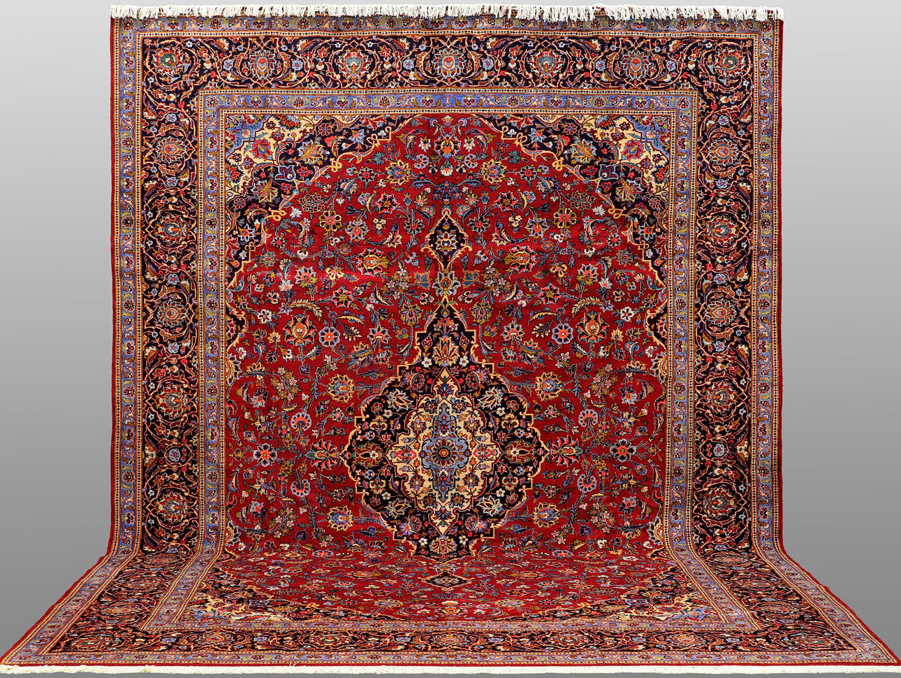 ORIENT CARPET. Keshan, 484 x 361 cm.