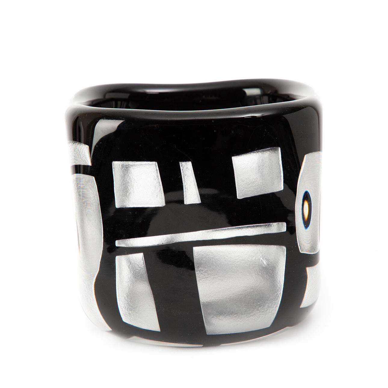 ANNA EHRNER. Eine Glasvase, Kosta, 1978.