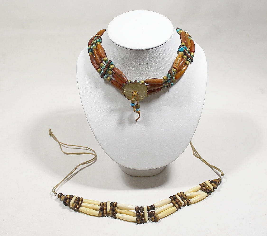 CHOCKER, 2 st, indianhalsband.