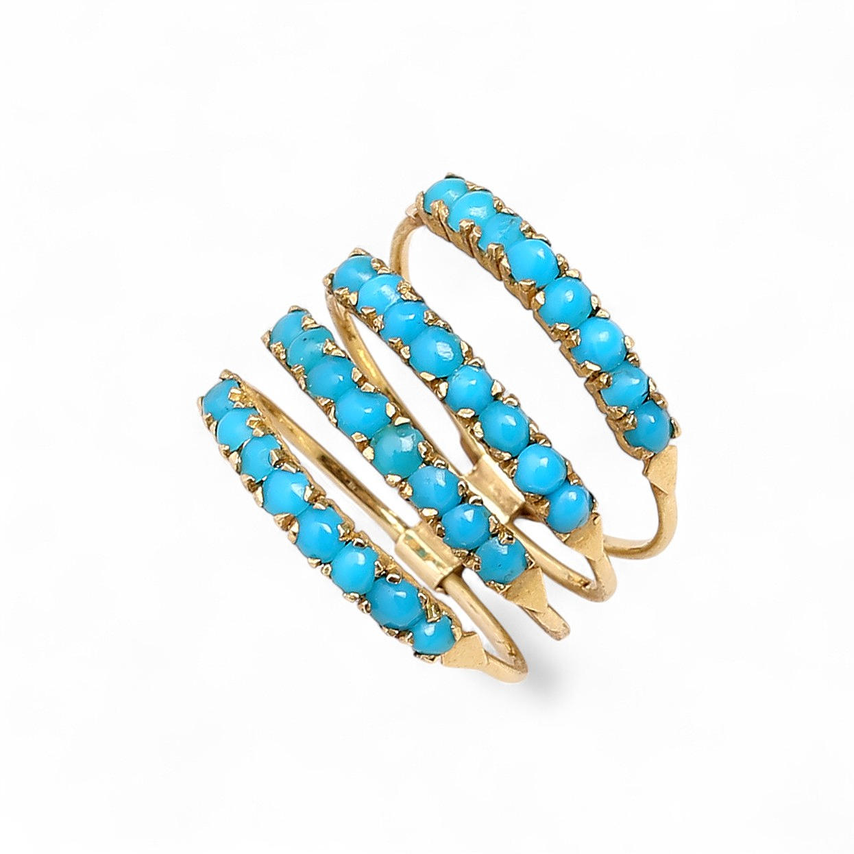 Sortija harén en oro.