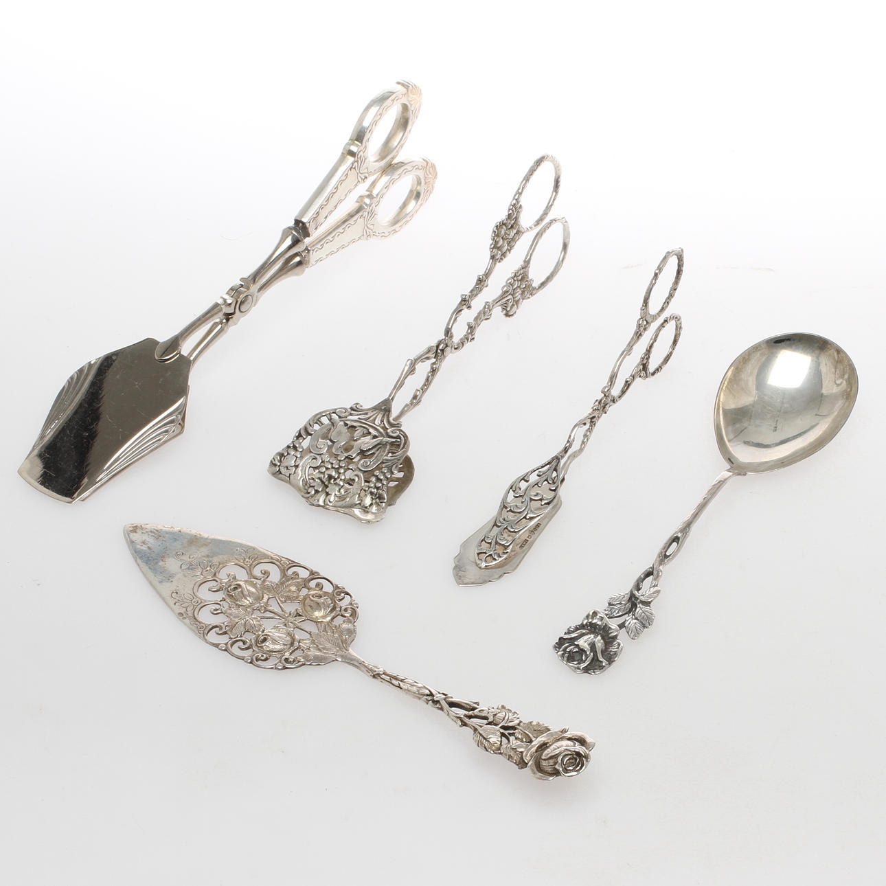 SERVERINGSBESTICK, 5 delar, 1900-tal.